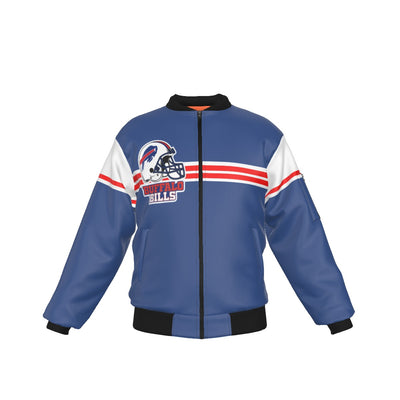 Buffalo Bills Bomber Jacket With with Sleeve Pocket