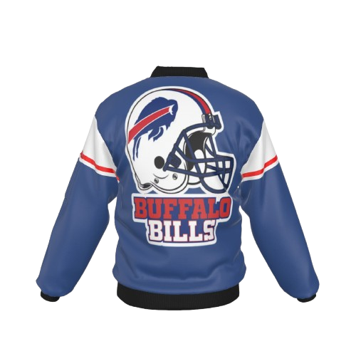 Buffalo Bills Bomber Jacket With with Sleeve Pocket