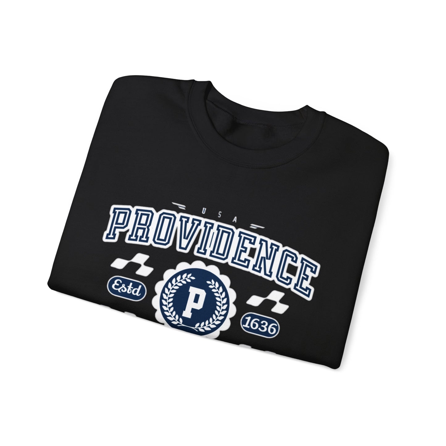 Vintage Providence Rhode Island Athletic Sports Design varsity pullover sweater Crewneck Sweatshirt - Jacketon