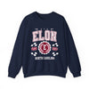 Vintage Elon North Carolina NC Athletic Sports Design varsity pullover sweater Crewneck Sweatshirt - Jacketon