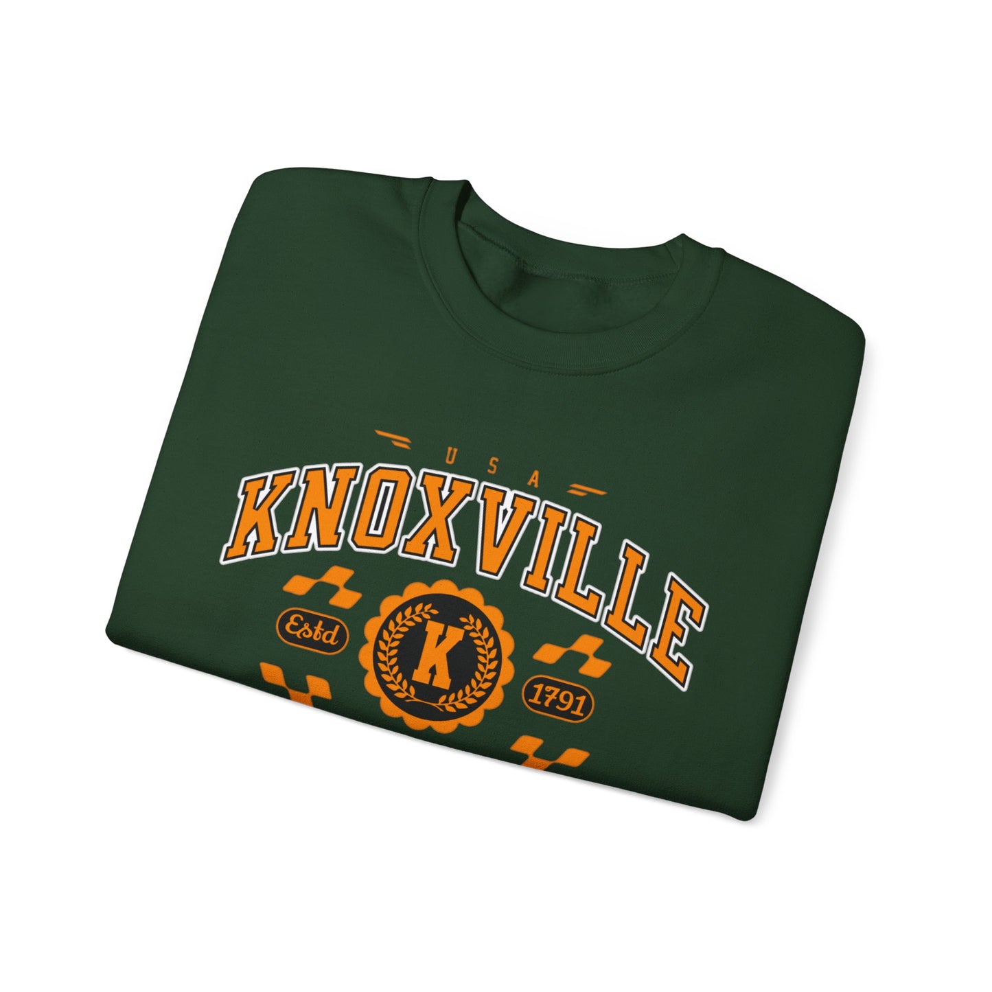 Vintage Knoxville Tennessee Athletic Sports Design varsity pullover sweater Crewneck Sweatshirt - Jacketon