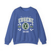 Vintage Eugene Oregon Athletic Sports Design varsity pullover sweater  Crewneck Sweatshirt - Jacketon