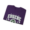Vintage Eugene Oregon Athletic Sports Design varsity pullover sweater  Crewneck Sweatshirt - Jacketon