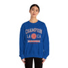 Sudadera urbana universitaria de cuello redondo de Los Ángeles, California: estilo informal y onda de la Costa Oeste