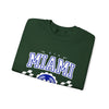Vintage Miami Florida FL  Athletic Sports Design varsity pullover sweater  Crewneck Sweatshirt - Jacketon