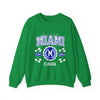 Vintage Miami Florida FL  Athletic Sports Design varsity pullover sweater  Crewneck Sweatshirt - Jacketon