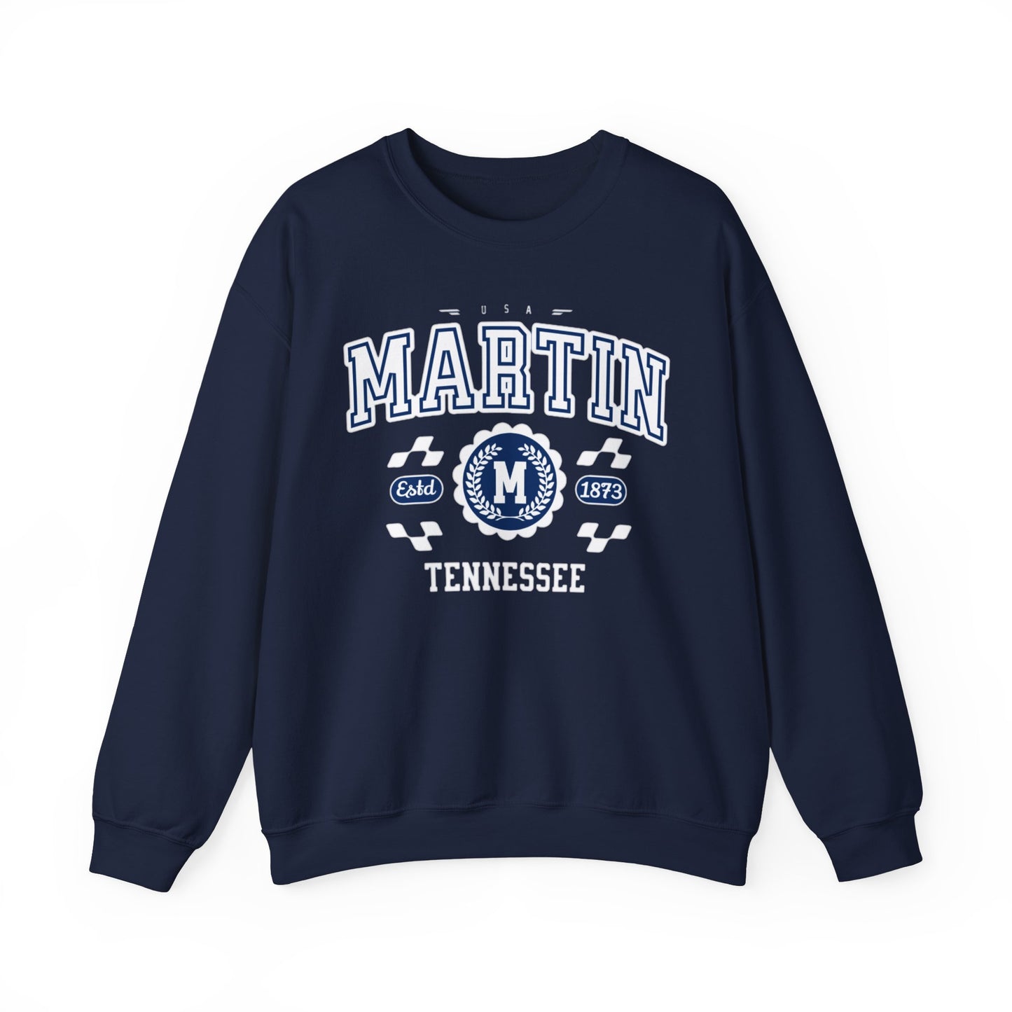 Vintage Martin Tennessee TN Athletic Sports Design varsity pullover sweater Crewneck Sweatshirt - Jacketon