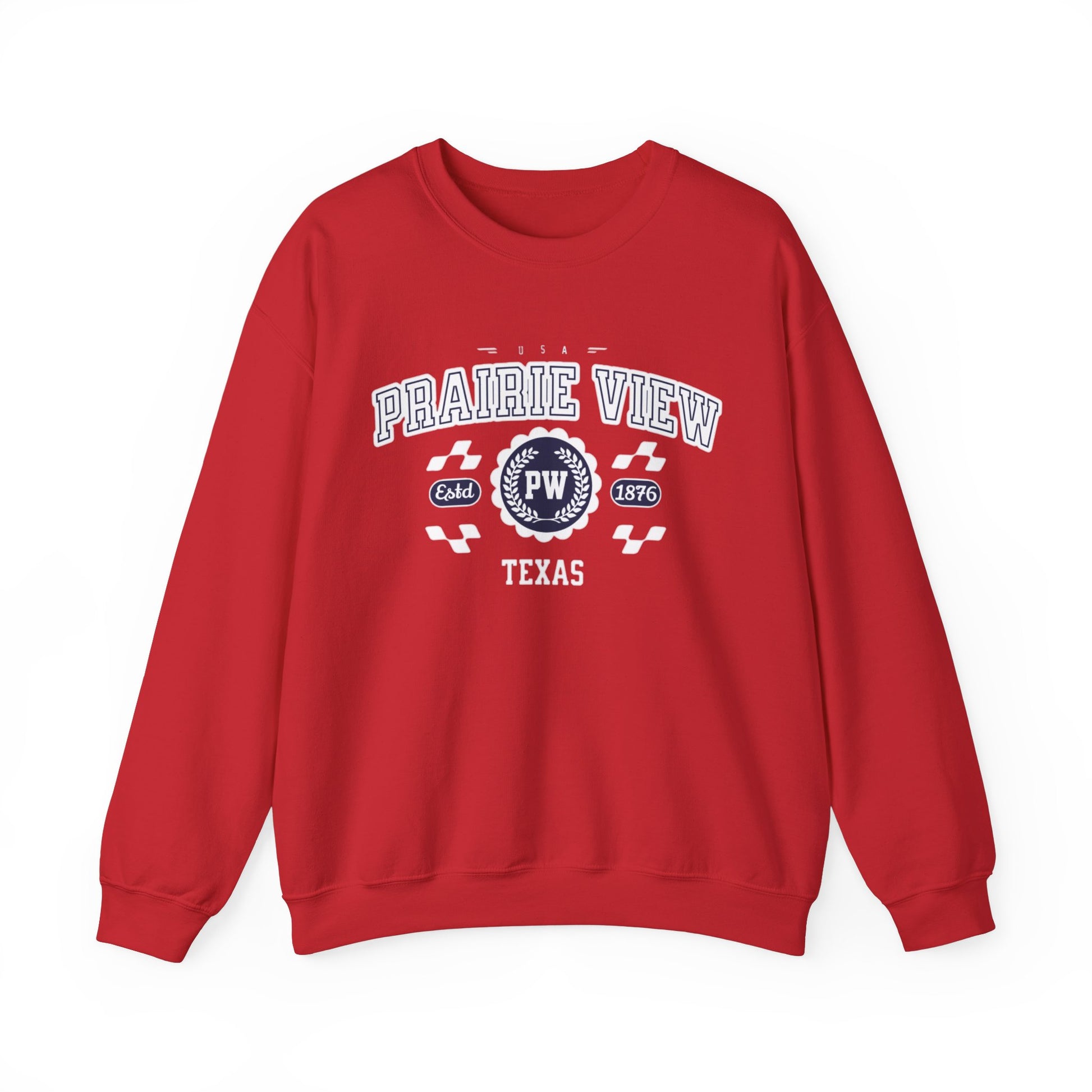 Vintage Prairie View Athletic Sports Design varsity pullover sweater  Crewneck Sweatshirt - Jacketon