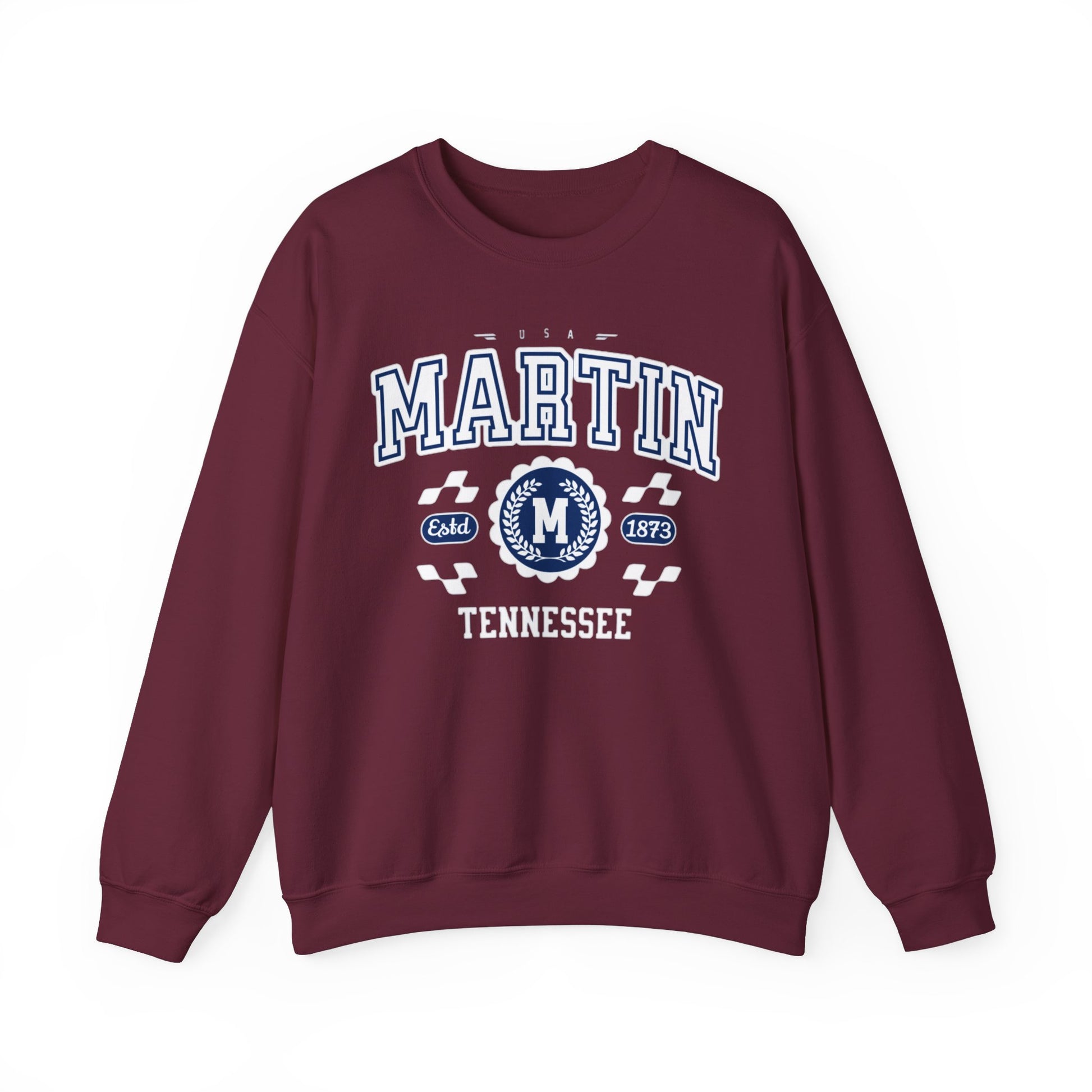 Vintage Martin Tennessee TN Athletic Sports Design varsity pullover sweater Crewneck Sweatshirt - Jacketon