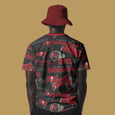 All Over Print Tampa Bay Buccaneers T Shirt for Ultimate Fan Style