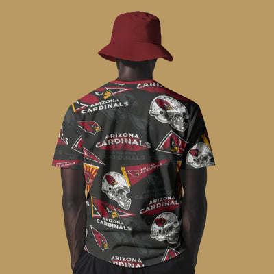 All Over Print Arizona Cardinals T Shirt for Men and Women