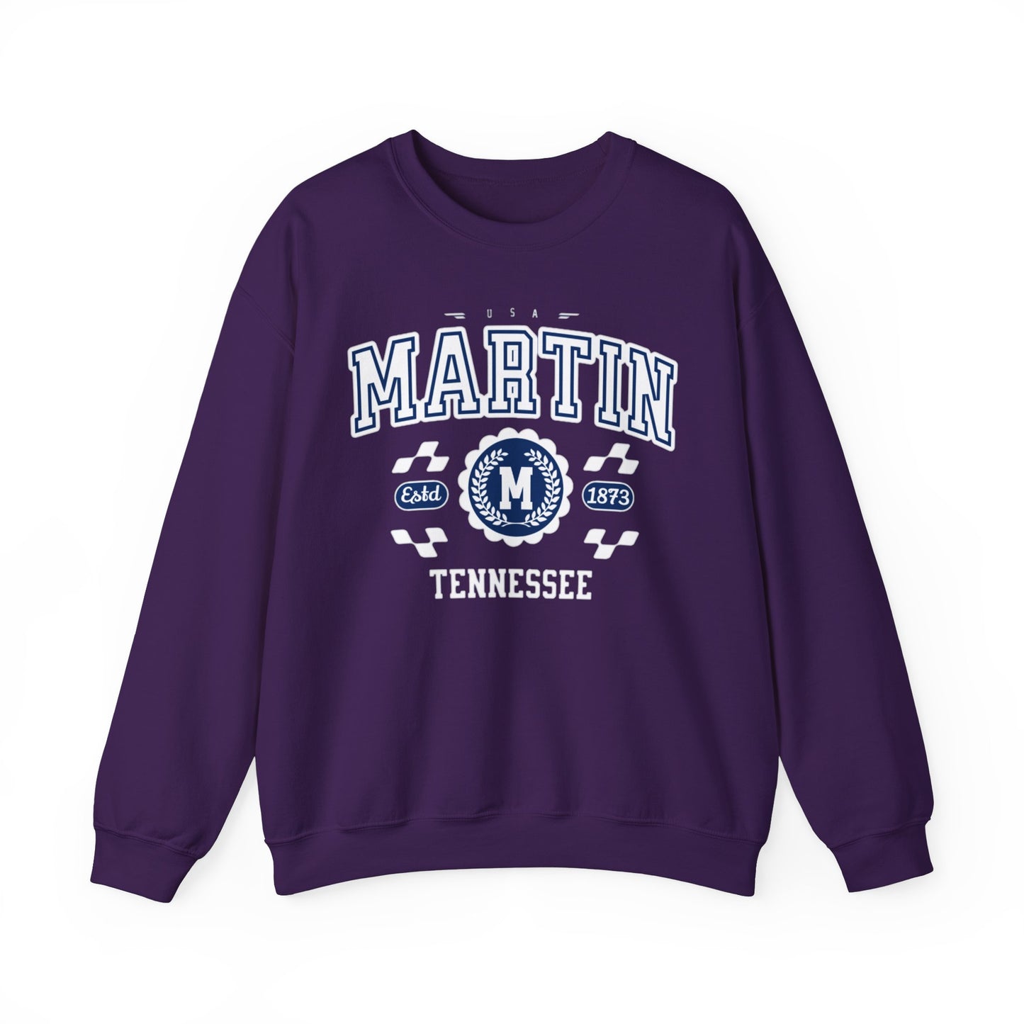 Vintage Martin Tennessee TN Athletic Sports Design varsity pullover sweater Crewneck Sweatshirt - Jacketon
