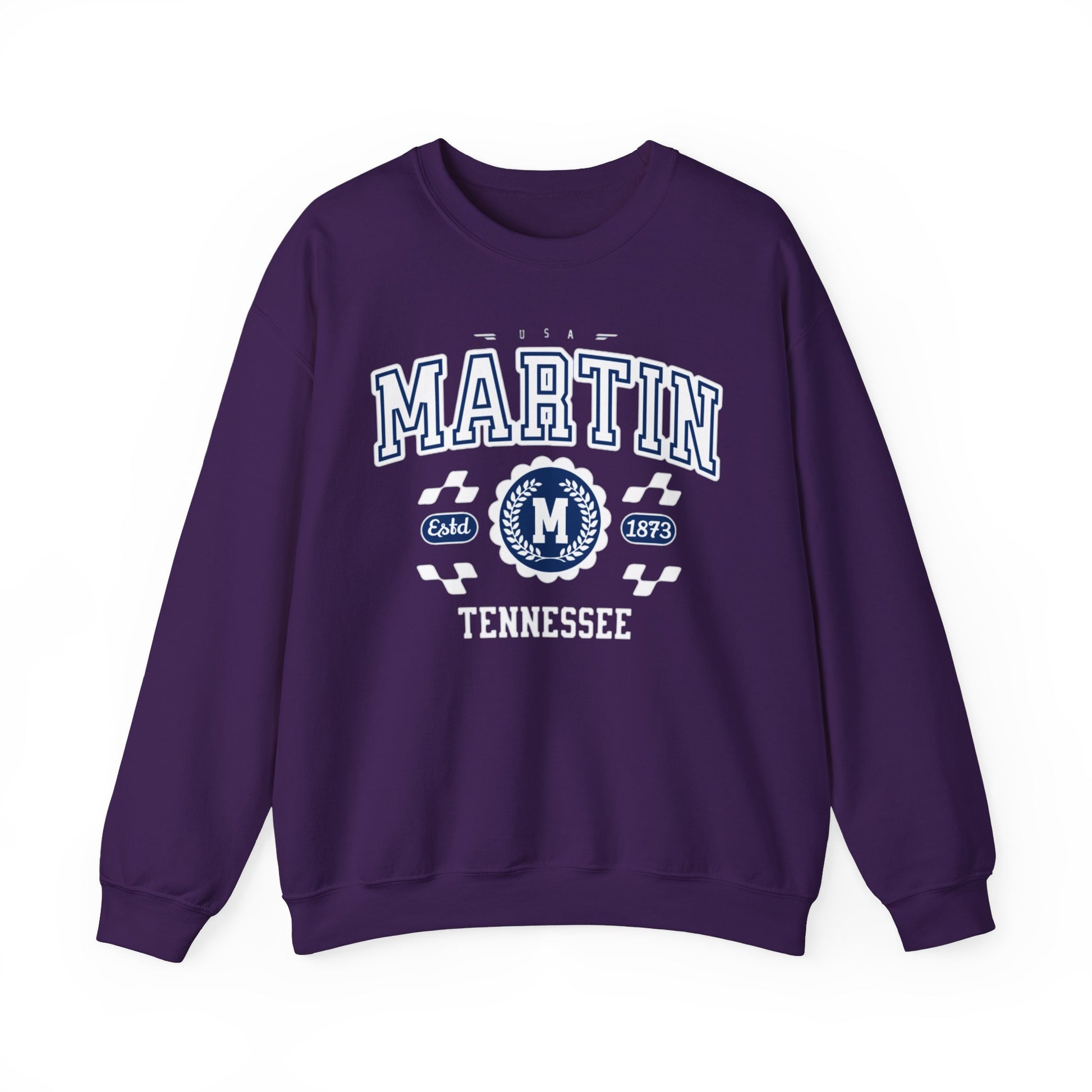 Vintage Martin Tennessee TN Athletic Sports Design varsity pullover sweater Crewneck Sweatshirt - Jacketon