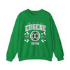 Vintage Eugene Oregon Athletic Sports Design varsity pullover sweater  Crewneck Sweatshirt - Jacketon
