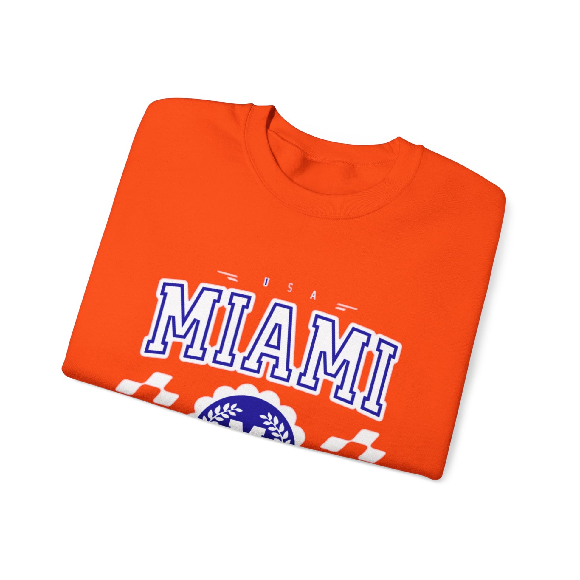 Vintage Miami Florida FL  Athletic Sports Design varsity pullover sweater  Crewneck Sweatshirt - Jacketon