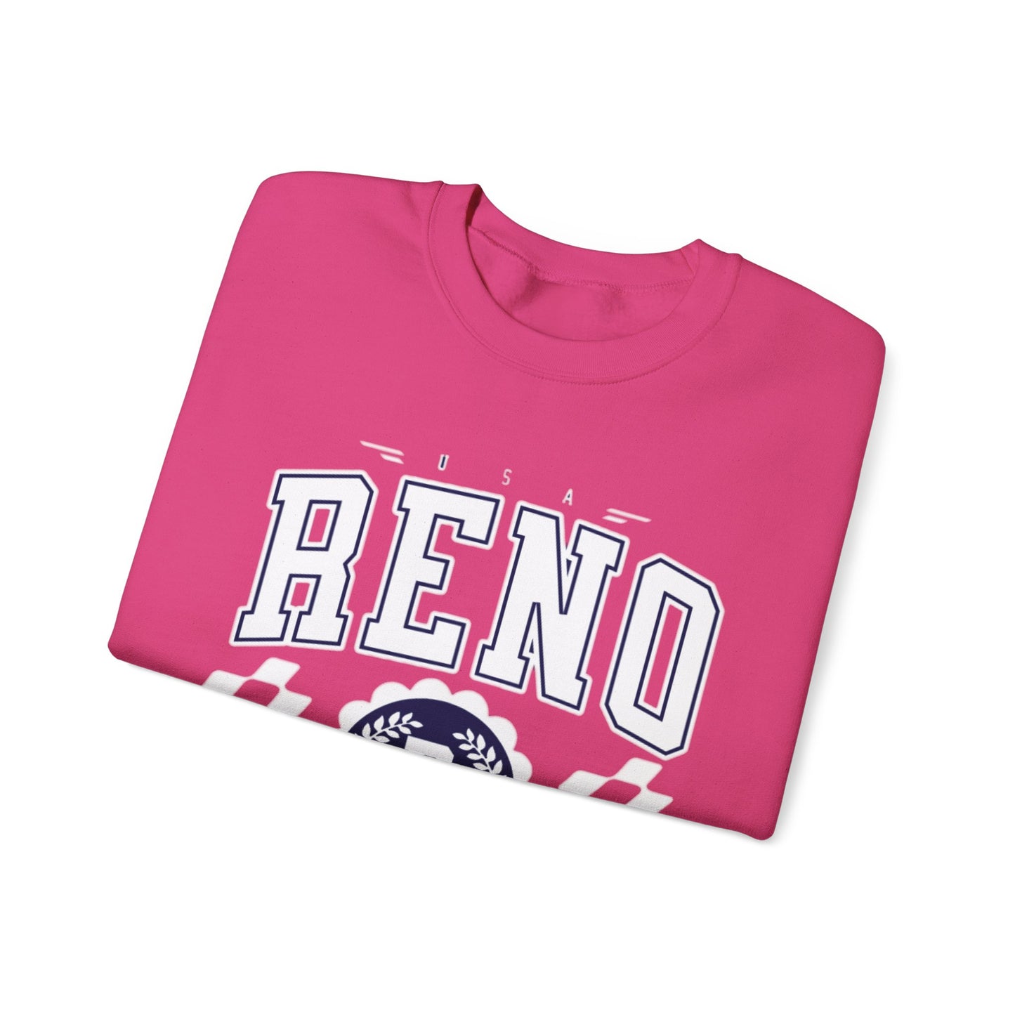 Vintage Reno Nevada Vintage Athletic Sports Design varsity pullover sweater  Crewneck Sweatshirt - Jacketon