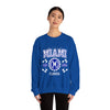 Vintage Miami Florida FL  Athletic Sports Design varsity pullover sweater  Crewneck Sweatshirt - Jacketon