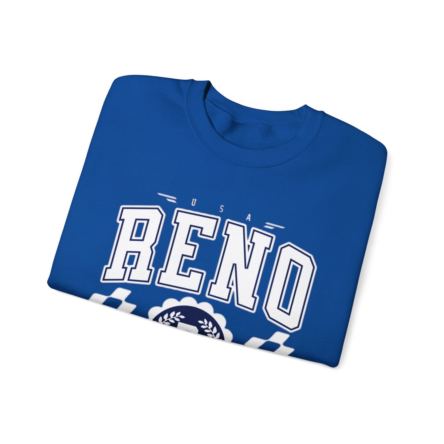Vintage Reno Nevada Vintage Athletic Sports Design varsity pullover sweater  Crewneck Sweatshirt - Jacketon