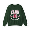 Vintage Elon North Carolina NC Athletic Sports Design varsity pullover sweater Crewneck Sweatshirt - Jacketon