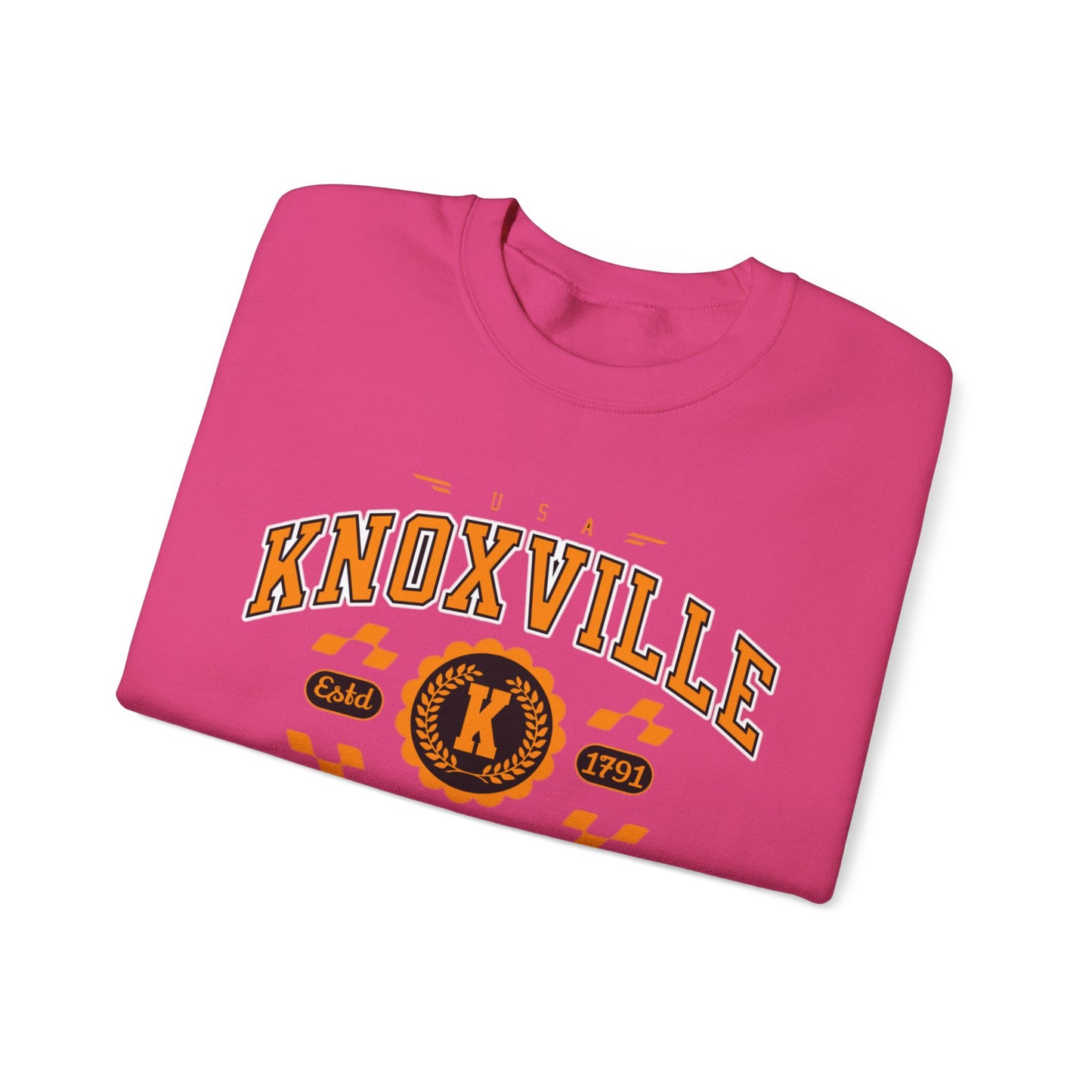 Vintage Knoxville Tennessee Athletic Sports Design varsity pullover sweater Crewneck Sweatshirt - Jacketon