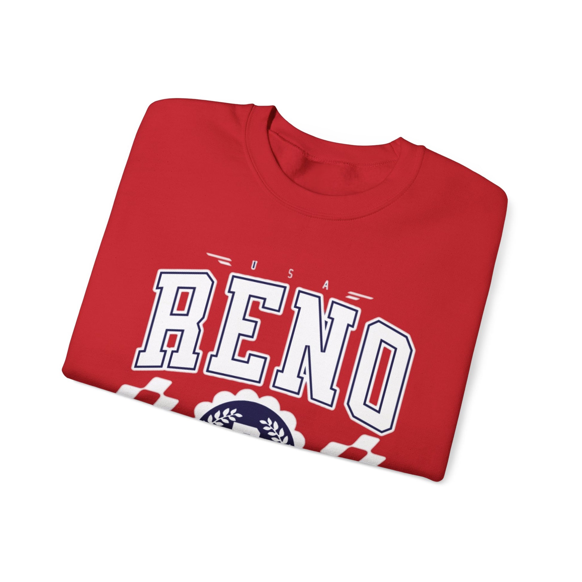 Vintage Reno Nevada Vintage Athletic Sports Design varsity pullover sweater  Crewneck Sweatshirt - Jacketon