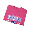 Vintage Miami Florida FL  Athletic Sports Design varsity pullover sweater  Crewneck Sweatshirt - Jacketon