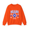 Vintage Miami Florida FL  Athletic Sports Design varsity pullover sweater  Crewneck Sweatshirt - Jacketon
