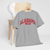 Alabama 1819 Unisex Heavy Cotton Tee, Soft Casual T-Shirt, Gift for Alabama Fans, Retro Style Tee, College Spirit Wear, - Jacketon