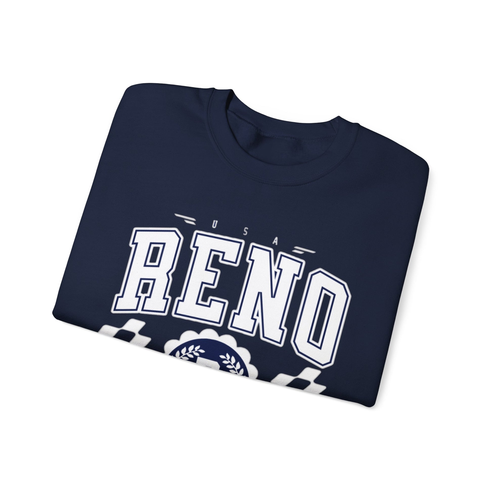 Vintage Reno Nevada Vintage Athletic Sports Design varsity pullover sweater  Crewneck Sweatshirt - Jacketon