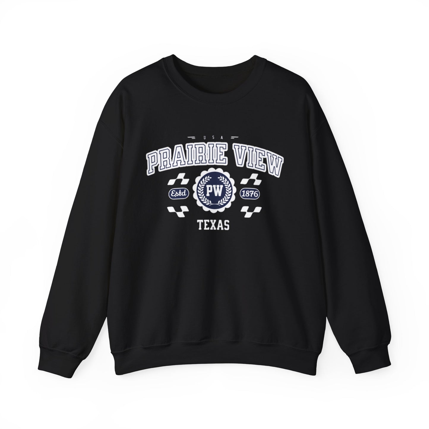 Vintage Prairie View Athletic Sports Design varsity pullover sweater  Crewneck Sweatshirt - Jacketon
