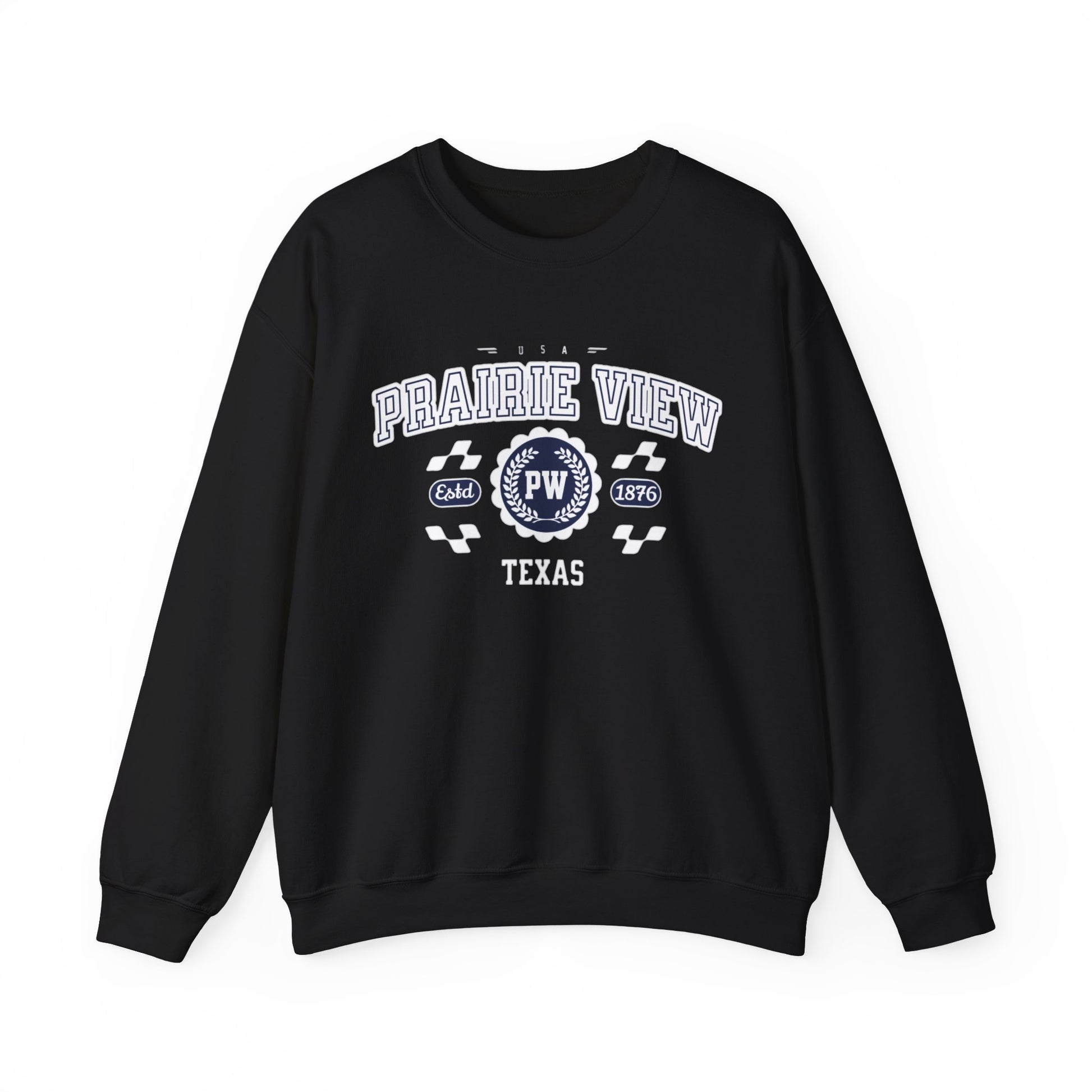 Vintage Prairie View Athletic Sports Design varsity pullover sweater  Crewneck Sweatshirt - Jacketon
