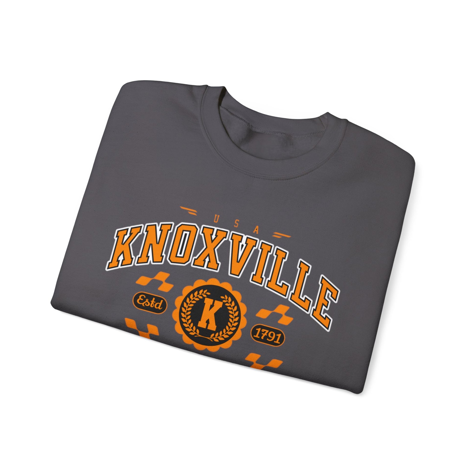 Vintage Knoxville Tennessee Athletic Sports Design varsity pullover sweater Crewneck Sweatshirt - Jacketon