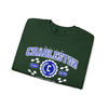 Vintage Charleston South Carolina SC Athletic Sports Design Crewneck Sweatshirt - Jacketon