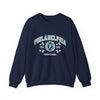Vintage Philadelphia Pennsylvania Athletic Sports Design varsity pullover sweater Crewneck Sweatshirt - Jacketon