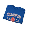 Sudadera urbana universitaria de cuello redondo de Los Ángeles, California: estilo informal y onda de la Costa Oeste
