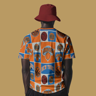 New York Knicks Classic Round Neck T-Shirt for Comfortable Daily Wear