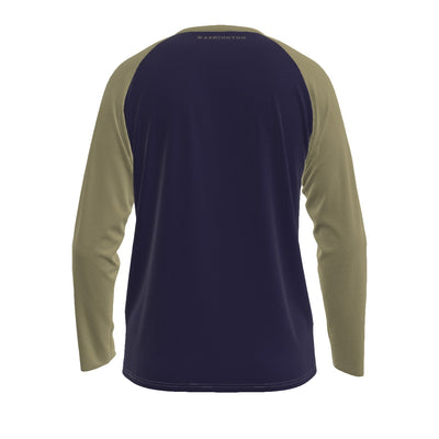 Universidad de Washington - Camiseta de manga larga con mangas raglán de los Huskies