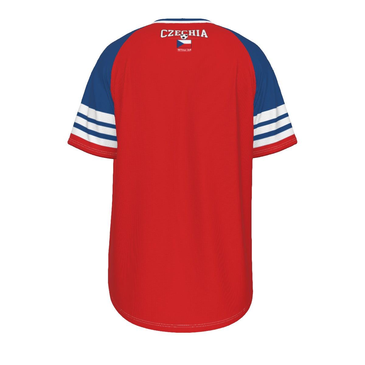 CZECHIA Euro football team O-neck Short Sleeve T-shirt