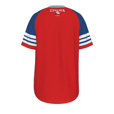 CZECHIA Euro football team O-neck Short Sleeve T-shirt