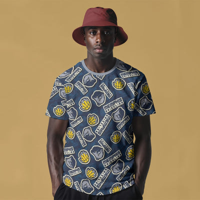 Memphis Grizzlies Classic Round Neck T-Shirt for Comfortable Daily Wear