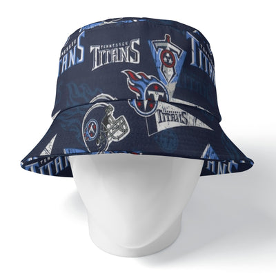 Tennessee Titans Double-Sided Printing Bucket Hat for Stylish Versatility