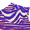 Suéter de punto de cuello alto unisex con estampado de cebra de los Buffalo Bills de la NFL
