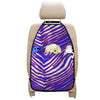Nfl Football Buffalo Bills zubaz zebra print  Car Seat Back Storage Bag