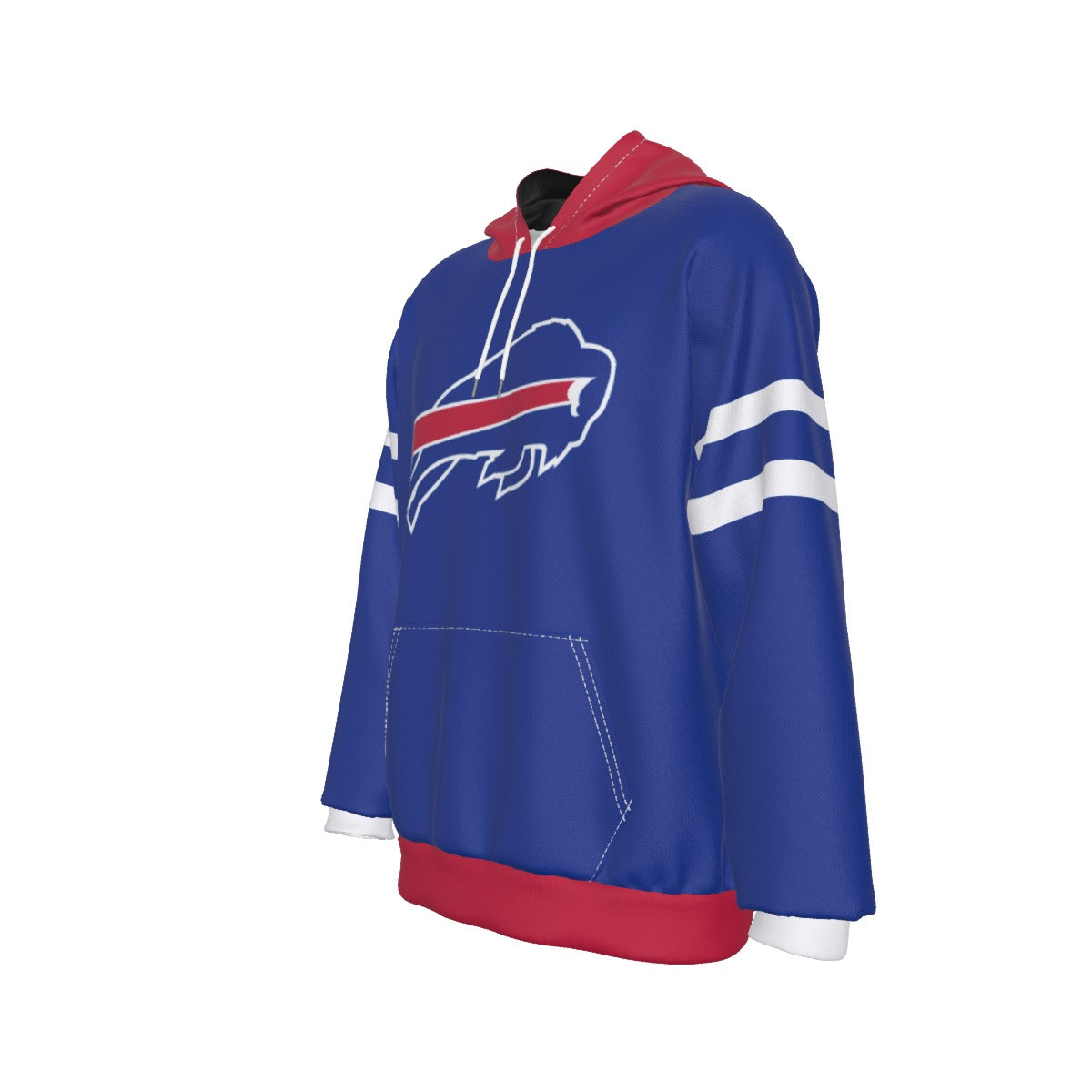 Buffalo Bills  Raglan Pullover Hoodie