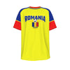 ROMANIA Euro football team O-neck Short Sleeve T-shirt