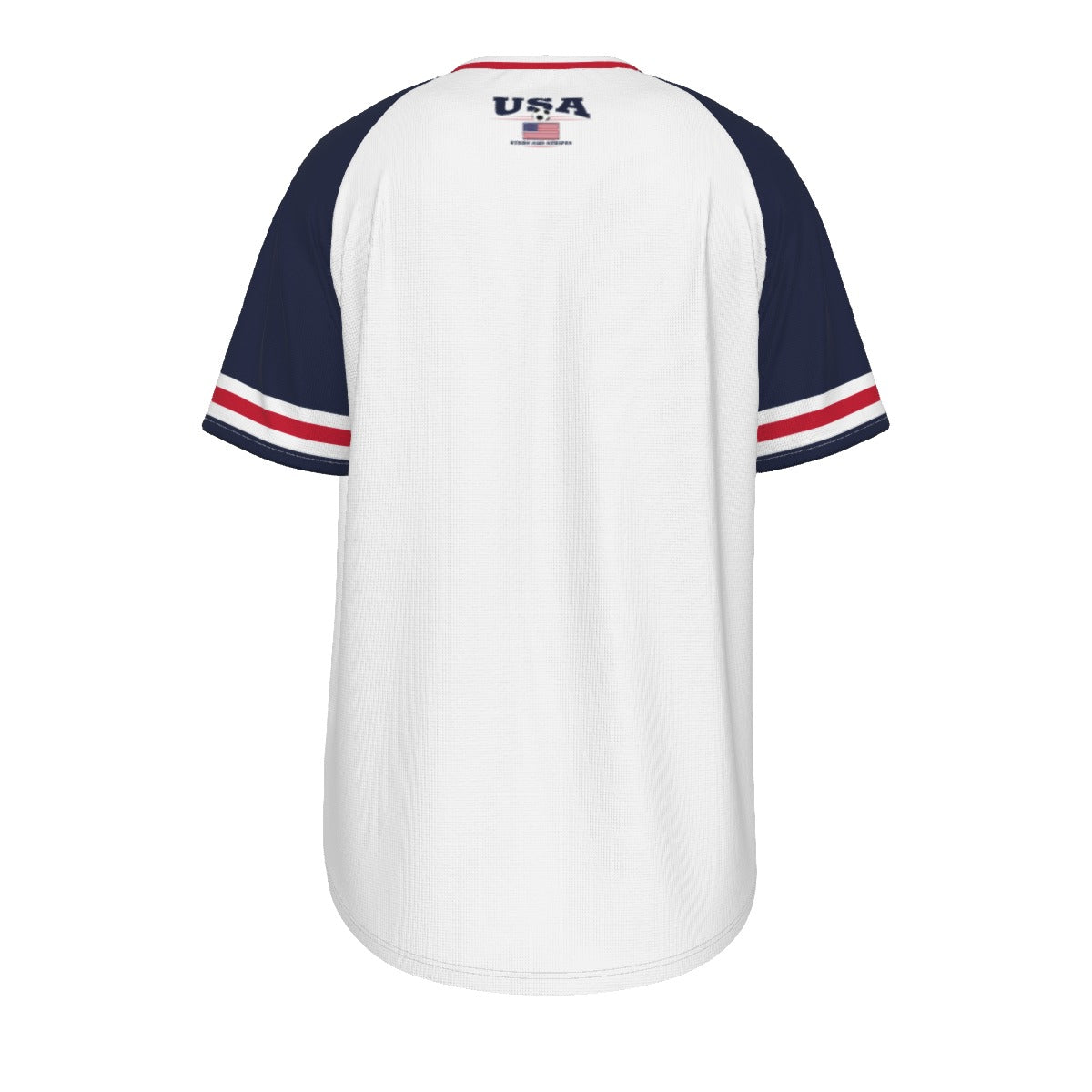 Camiseta de manga corta con cuello redondo de la selección nacional de fútbol de EE. UU.