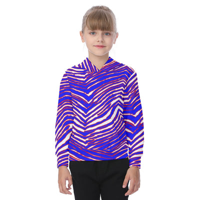 Buffalo Bills zubaz Oversized Kid's Hoodie