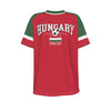 HUNGARY Euro football team O-neck Short Sleeve T-shirt