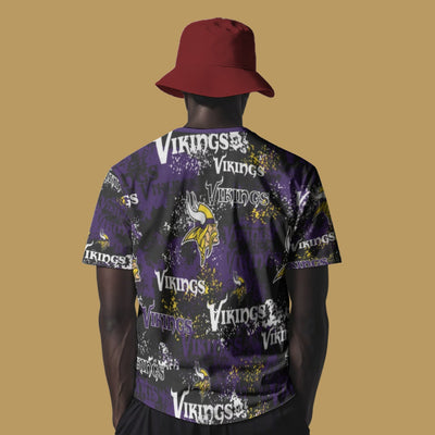 All Over Print Minnesota Vikings T-Shirt for Men and Women