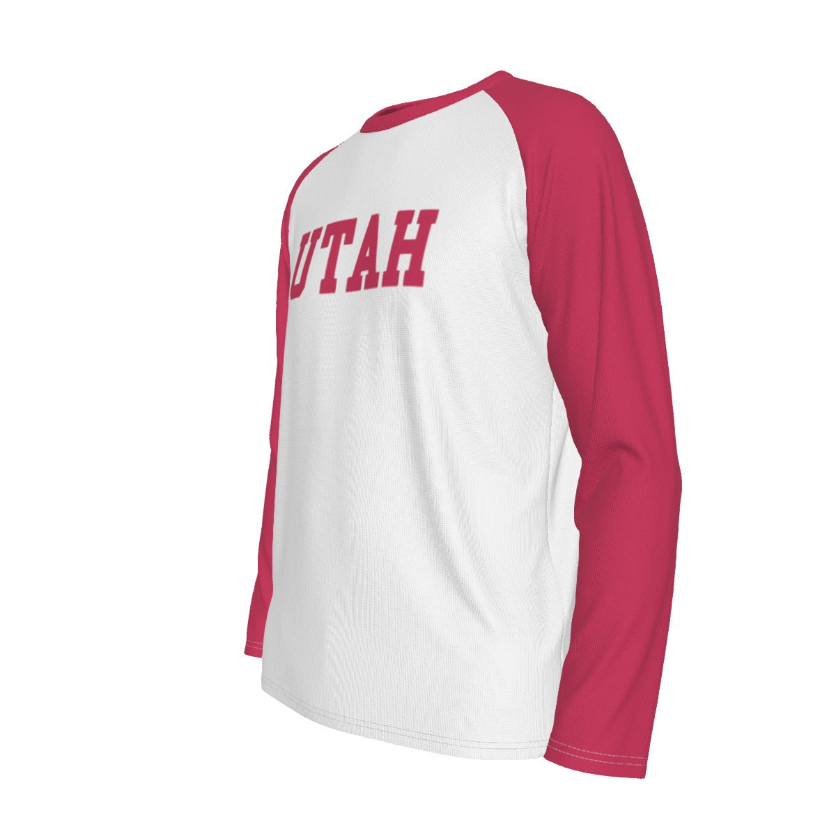 Universidad de Utah - Camiseta de manga larga con mangas raglán de los Utes